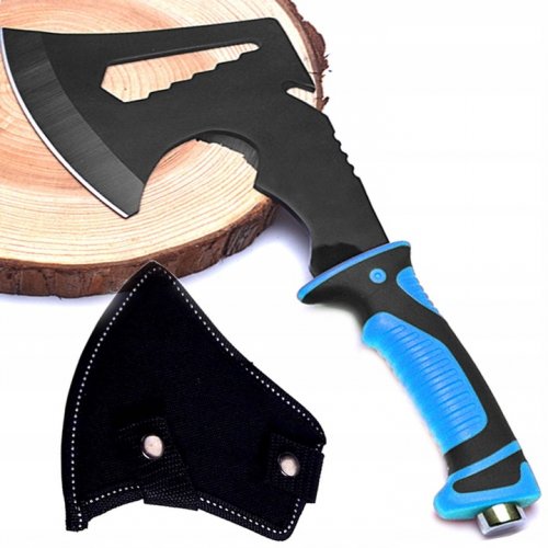 Tréningová sekera Pronett XJ3771 Tomahawk, modrá