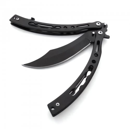 Pronett XJ3763 Nůž Motýlek  černý