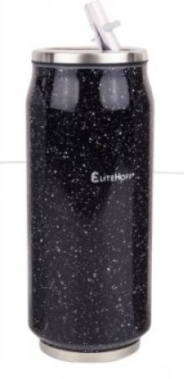 Elitehoff E-8207 Termoska plechovka 400 ml černá