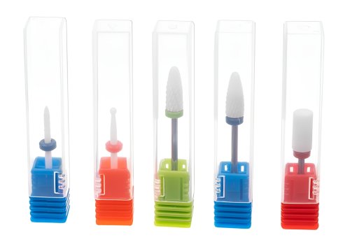 ISO 12527 Keramické nástavce na brusku 5 ks