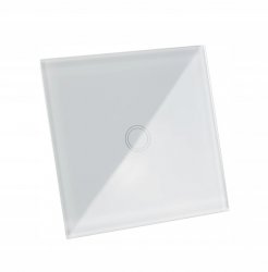 ISO 12258 Dotykový sklenený vypínač biely