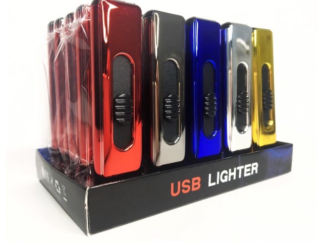 Fedus 9818 USB zapalovač color