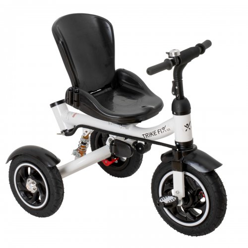 Trike FIX KX6628 Trojkolka s vodiacou tyčou červená