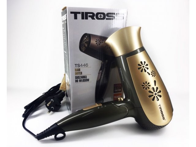 Tiross TS446 Cestovní fén na vlasy 1600W color