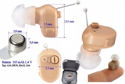 Axon K-188 Mini naslouchátko do ucha 