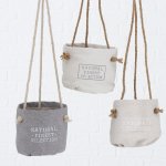 Boltz Dekoratívne závesný obal na kvetináč Natural 1 ks