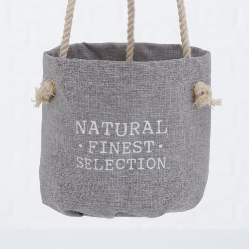 Boltz Dekoratívne závesný obal na kvetináč Natural 1 ks
