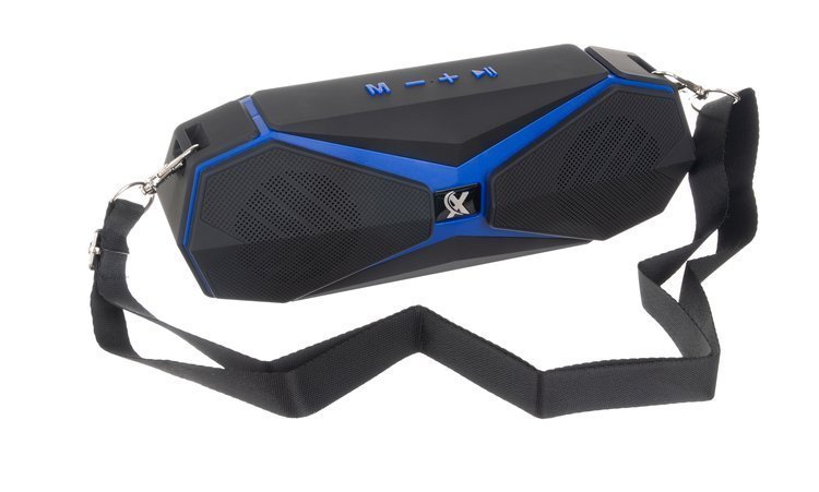 Izoxis 12275 Prenosný Bluetooth reproduktor s popruhom čiernomodrý