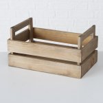 Boltze Dekorativní dřevěný box Kolding Set 2 ks