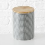 Boltze Dekorativní keramické dózy na potraviny Sven Set 2 ks