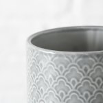 Boltze Dekorativní keramické dózy na potraviny Sven Set 2 ks