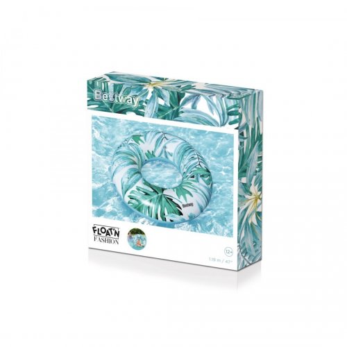 Bestway 36237 Nafukovací kruh palmy 119 cm modré