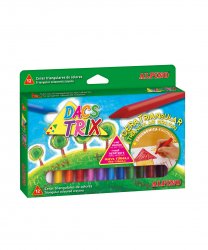 ALPINO Trojhranné voskovky, 12 ks