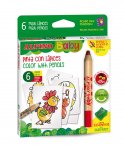 ALPINO Balenie 6 silných ceruziek + karty farma