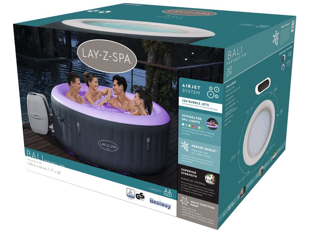 Bestway 60009 LayZSpa jacuzzi Bali AirJet BE60009 Priceorcan.cz