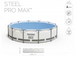 Bestway 5612Z Záhradný bazén Steel Pre MAX 4.88mx 1.22 Pool Set s kartušovou filtráciou