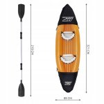 Bestway 65077 Nafukovací kajak Rapid X2 321 x 88 cm