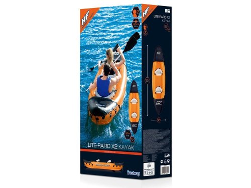 Bestway 65077 Nafukovací kajak Rapid X2 321 x 88 cm