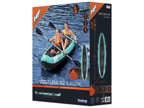 Bestway 65052 Nafukovací kajak Ventura X2 330 x 94 cm