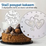 GFT Šablóny na zdobenie tort 4 ks