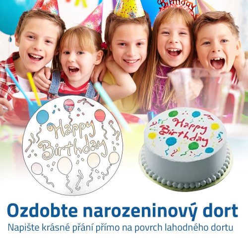 GFT Šablóny na zdobenie tort 4 ks