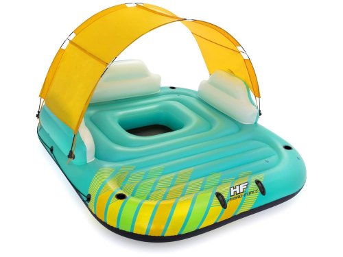 Bestway 43407 Nafukovacie plávajúci ostrov Sunny Lounge 300 x 275 cm