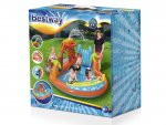 Bestway 53069 Detský nafukovací bazén sopka so šmýkačkou a fontánou