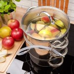 EdelHoff EH6701 Odšťavovací hrniec 8 L nerez