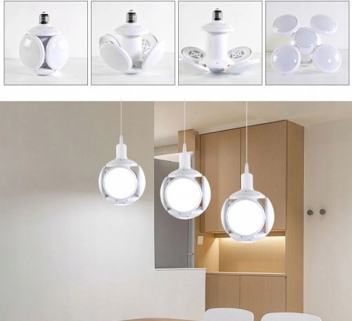 Fedus 1387 Dekoratívna LED žiarovka ako futbalový luster 28 W