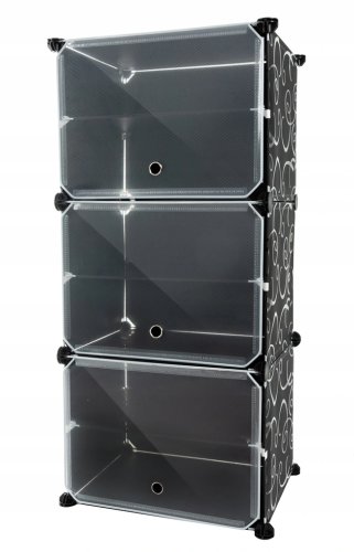 Ruhhy 12264 Variabilný regálový systém na topánky 6 políc