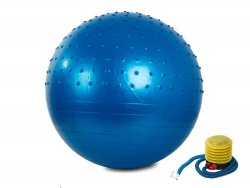 Verk Gymnastická lopta s pumpičkou 55 cm modrý