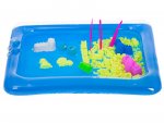 DIY Svítící tekutý písek 2000 g + formičky + pískoviště Glow