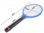 Verk 01313 Plácačka na mouchy elektrická AKU modrá