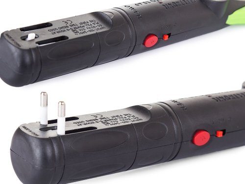 Verk 01314 Plácačka na mouchy elektrická se svítilnou AKU zelená