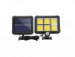 Pronett XJ3685 Solárne vonkajšie 128 LED osvetlenie, pohybový senzor