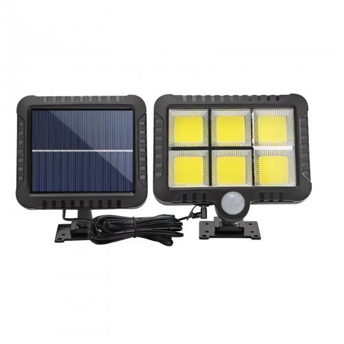 Pronett XJ3685 Solárne vonkajšie 128 LED osvetlenie, pohybový senzor