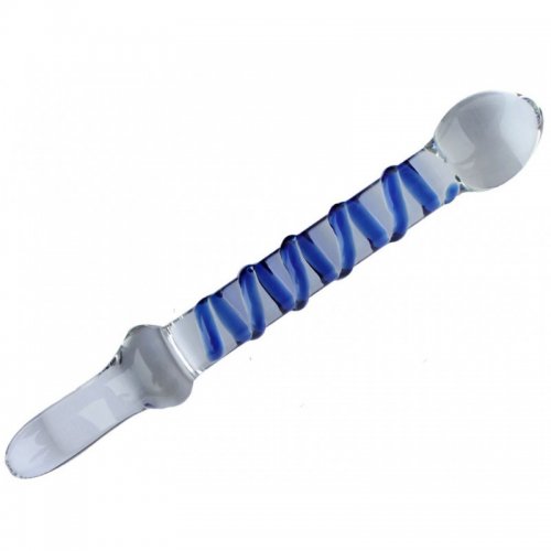 Sensual Dildo sklenené Pyrex 23 cm