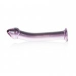 Sensual Dildo Glass 18 cm transparentné