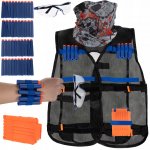 ISO 14225 Taktická vesta Nerf s príslušenstvom