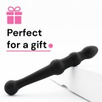 Sensual Obojstranné análne dildo 19 cm