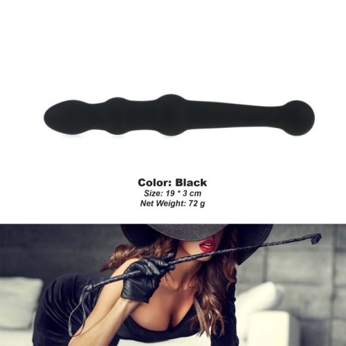 Sensual Obojstranné análne dildo 19 cm