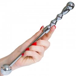 Sensual Anální kolík oboustranný nerez 27 cm