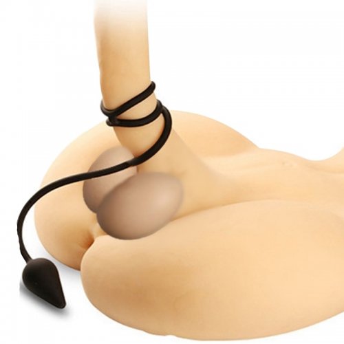 Sensual Anální kolík s erekčním kroužkem 