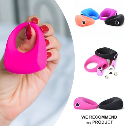 Sensual N05-11 Vibračný krúžok čierna