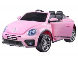 Joko PA0210 RO Elektrické autíčko Volkswagen Beetle 2,4 GHz ružové