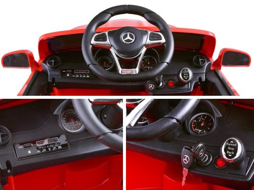 Joko PA0231 CZ Elektrické autíčko Mercedes S63 AMG červené