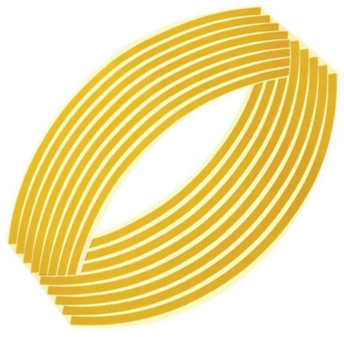 APT Reflexné pásky na bicykel - žlté