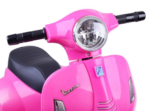 Joko PA0238 Dětský elektrický skútr Vespa růžový