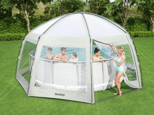 Bestway 58612 Zastrešenie bazéna POOL DOME 6 x 6 x 2,95 m