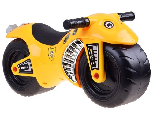 Joko ZA3187 Detské odrážadlo športové motorka žltá